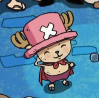 🌊 0e74dacb Tony Tony Chopper One Piece Anime, Arzt, Rentier, Niedlich, Cartoon telegram sticker