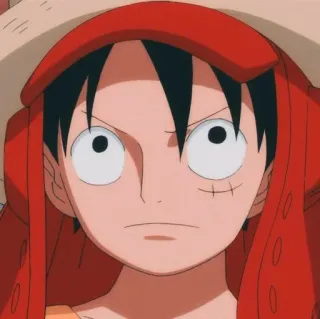 🌊 fef0ec69 Luffy One Piece Anime, Manga, Pirat, Strohhut, Monkey D. Luffy telegram sticker