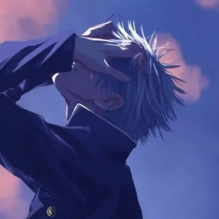 🙂 4819b3b4 Anime, Con trai, Buồn, Trường học, Đồng phục telegram sticker