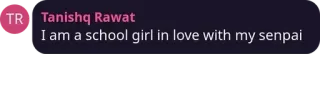 🐢 2ae59b40 I am a school girl in love with my senpai sekolah, gadis, cinta, senpai telegram sticker