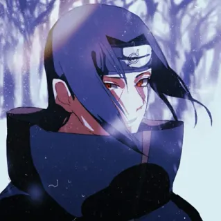 ❄️ c0993f00 Itachi Uchiha Naruto Anime, Ninja, Uchiha, Itachi, Mangekyo Sharingan telegram sticker