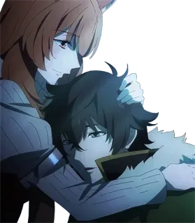 😩 af76bd38 Naofumi Iwatani The Rising of the Shield Hero アニメ, ファンタジー, キャラクター, 友達 telegram sticker