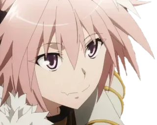 🙂 e2f76772 Аниме, Розовые волосы, Крупный план, Персонаж whatsapp sticker