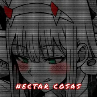 🤔 64e155f3 Zero Two Darling in the Franxx NECTAR COSAS Anime, Meisje, Hoorns, Schattig whatsapp sticker