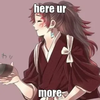 🙂 b40456b8 here ur
more Anime, Postać, Sztuka, Słodkie, Manga telegram sticker