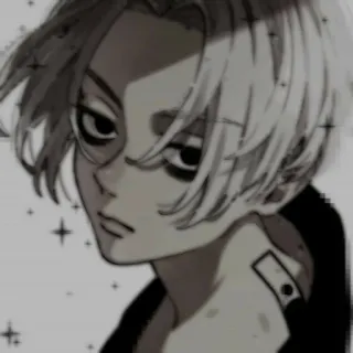 🙂 0de817d7 Anime, Manga, Postać, Portret, Ilustracja whatsapp sticker