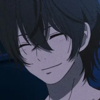 ☺️ a23e8f24 Anime, Manga, Postać, Uśmiechnięty, Chłopak whatsapp sticker