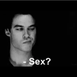 😁 112b3515 - Sex? вопрос, интерес, секс, желание, отношения telegram sticker