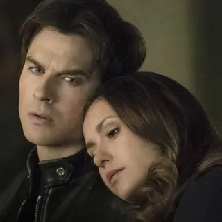 ❤ 59fda4ba Elena Gilbert The Vampire Diaries сериал, вампир, романтика, драма, портрет, актер, актриса telegram sticker