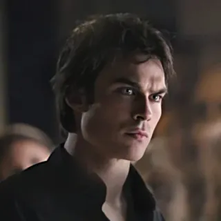 🩸 5e7f612a Damon Salvatore The Vampire Diaries вампир, телешоу, сверхъестественное, драма, фэнтези, персонаж telegram sticker