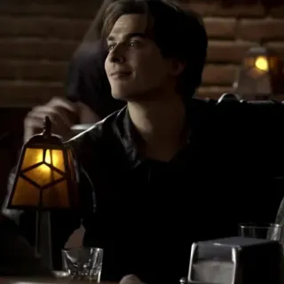 🩸 d8c6932c Damon Salvatore The Vampire Diaries вампир, Мистик Фолс, сверхъестественное, драма, романтика telegram sticker