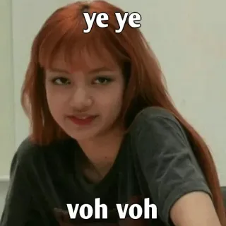 👀 a381944c ye ye
voh voh Meme, Espressione, Divertente, Donna telegram sticker