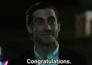 🔲 751442e4 Congratulations. parabéns, saudações, celebração whatsapp sticker