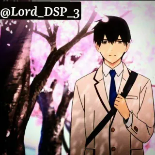 🤔 40ff33a0 @Lord_DSP_3 อนิเมะ, เด็กผู้ชาย, ซากุระ, เครื่องแบบนักเรียน, ตัวละคร telegram sticker