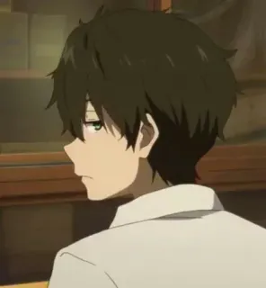 💈 60a071a3 Oreki Houtarou Hyouka อนิเมะ, เฮียวกะ, โอเรกิ โฮทาโร่, ตัวละคร, ญี่ปุ่น, แอนิเมชัน telegram sticker