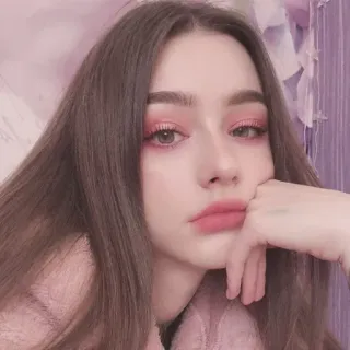 🦋 cec54f70 ผู้หญิง, ผู้หญิง, แต่งหน้า, ความงาม, ภาพเหมือน telegram sticker