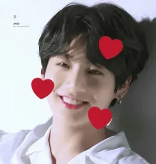 💜 3bb3c5f9 Jeon Jungkook k-pop, bts, чонгук, айдол, певец telegram sticker