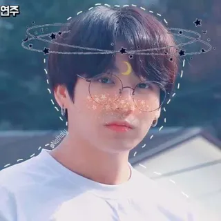 💜 4ede39bd 연주 kpop, айдол, корейский, мужчина, портрет, знаменитость telegram sticker