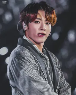 💜 9a2d4833 Jungkook kpop, певец, чонгук, bts, музыка, знаменитость telegram sticker