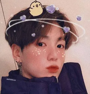 💜 c52f2339 Jungkook kpop, певец, милый, лицо, айдол, азиатский telegram sticker