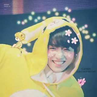 💜 c7c1f838 CamilaH
@KookanaoLove kpop, кролик, каваий, милый, улыбка telegram sticker