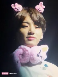 Jungkook BTS by @about_cute_shincha0 .s kang pack 4 whatsapp stickers