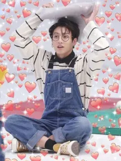 Jungkook BTS by @about_cute_shincha0 .s kang pack 4 telegram stickers