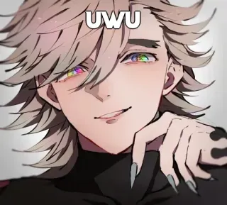 🖤 889a9e5f UWU Anime, Uwu, Fofo, Rosto, Mangá, Personagem whatsapp sticker