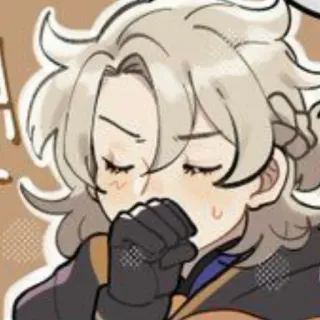 😶 3741956f Albedo Genshin Impact Albedo, Genshin Impact, Anime, Gra, Fanart telegram sticker