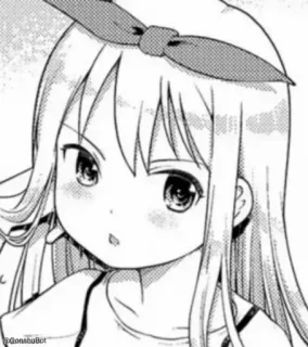 😠 5ed26f8e аниме, девочка, манга, ребенок, милый telegram sticker