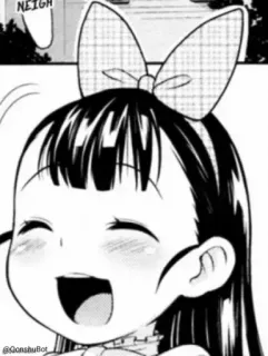 😃 7bb135b3 Аниме, Ребёнок, Девочка, Манга, Мультфильм telegram sticker