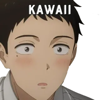 🃏 7d6ceca8 KAWAII Anime, Kawaii, Carino, Sticker, Espressione facciale, Giapponese telegram sticker