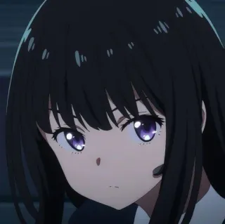 😦 6bbc0185 Anime, Wanita, Gadis, Karakter, Potret whatsapp sticker