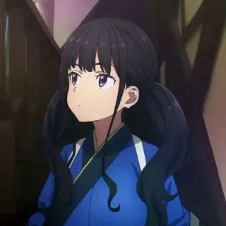 🙄 8838cc49 Anime, Gadis, Karakter, Kuncir Dua, Muda whatsapp sticker