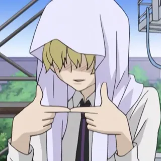 🐚 2089ba9d anime, timido/a, personaggio, carino/a, arrossire telegram sticker