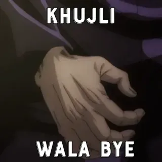 🃏 5b07a7d2 KHUJLI
WALA BYE telegram sticker