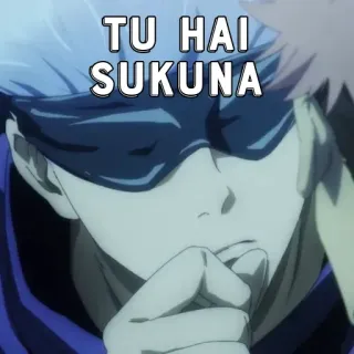 Gojo's pack by @Makima_UltraXBot whatsapp stickers