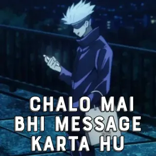 Gojo's pack by @Makima_UltraXBot telegram stickers