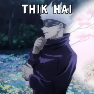 🃏 fa92c5a6 THIK HAI telegram sticker