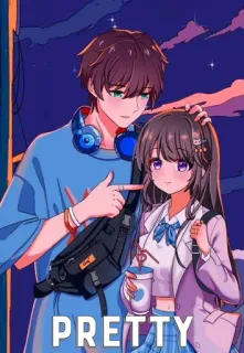 🤔 c52f2f95 PRETTY anime, couple, cute, pretty, cartoon, girl, boy telegram sticker