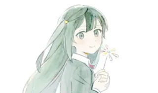 🦋 23316783 Anime, Manga, Dziewczyna, Postać, Zimne ognie telegram sticker