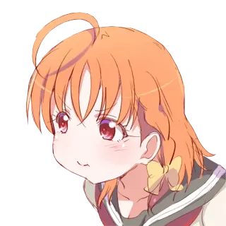 😒 384a46d7 Anime, Dziewczyna, Słodkie, Manga, Naklejka, Kreskówka, Uczennica telegram sticker