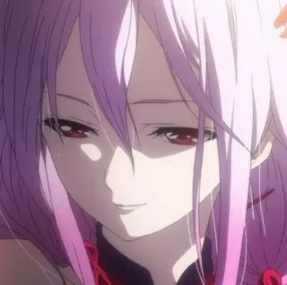 😏 e1e9a75d Inori Yuzuriha Guilty Crown Anime, Dziewczyna, Inori, Inori Yuzuriha, Guilty Crown, Postać, Kreskówka telegram sticker