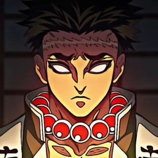 🙂 2107a403 Gyomei Himejima Demon Slayer Gyomei Himejima, Demon Slayer, Anime, Personagem, Hashira da Pedra whatsapp sticker