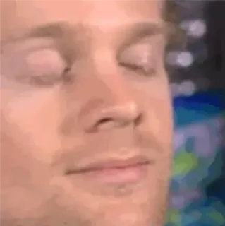 😑 c04c2513 meme, smirk, eyes closed, thinking, reaction, expression whatsapp sticker