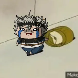 Zenitsu Agatsuma's stic-pack (@IGRISROBOT) whatsapp stickers