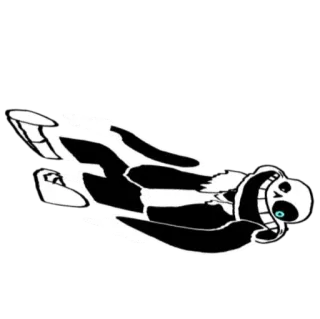 👊 04a854fe Sans Undertale Sans, Undertale, skeleton, video game, character, fan art whatsapp sticker