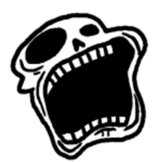 👋 e67e3951 screaming, meme, funny, troll, horror whatsapp sticker