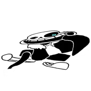 👊 ff133e51 Sans Undertale Sans, Undertale, skeleton, video game, character whatsapp sticker