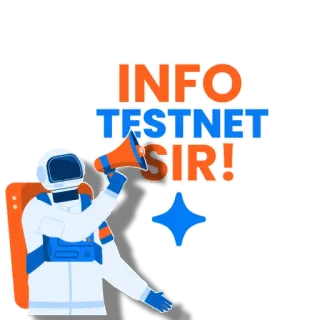👏 0706158f INFO
TESTNET
SIR! 情報, テストネット, 宇宙飛行士, メガホン, お知らせ, 宇宙 whatsapp sticker